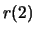 $r(2)$