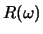 $R(\omega)$