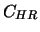 $C_{HR}$